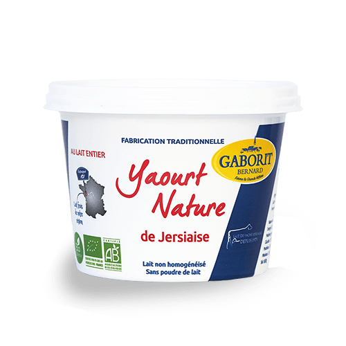 Yaourt BIO nature au lait entier - format familial - Bernard Gaborit